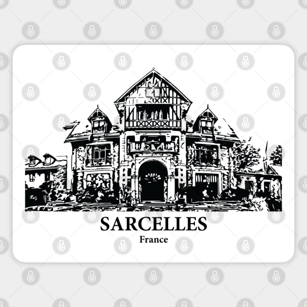 Sarcelles - France Magnet by Lakeric